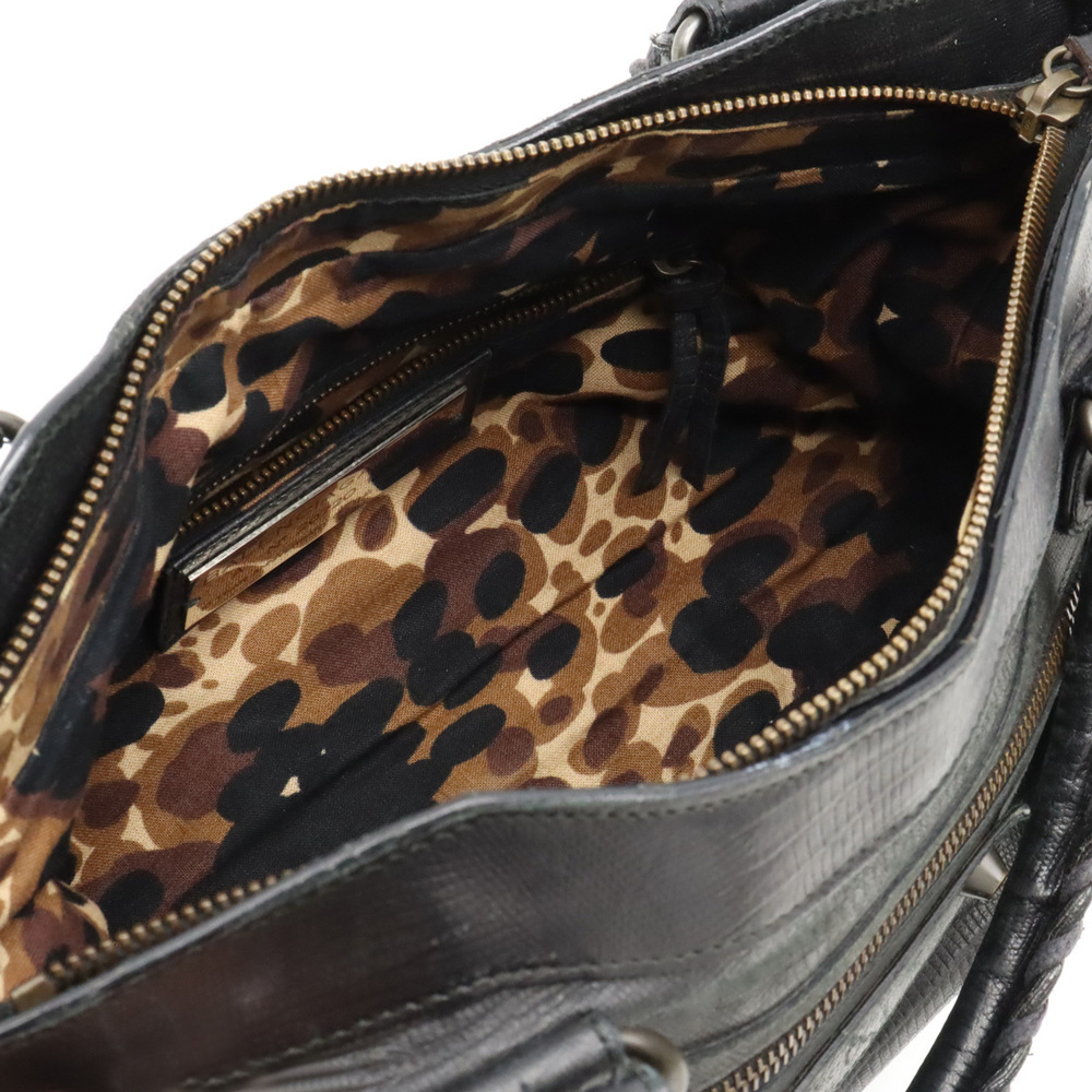 バッグ BALENCIAGA 2WAY THE FIRST BLACK HAND BAG Balenciaga The First Black Leather 2Way Handbag Shoulder Bag